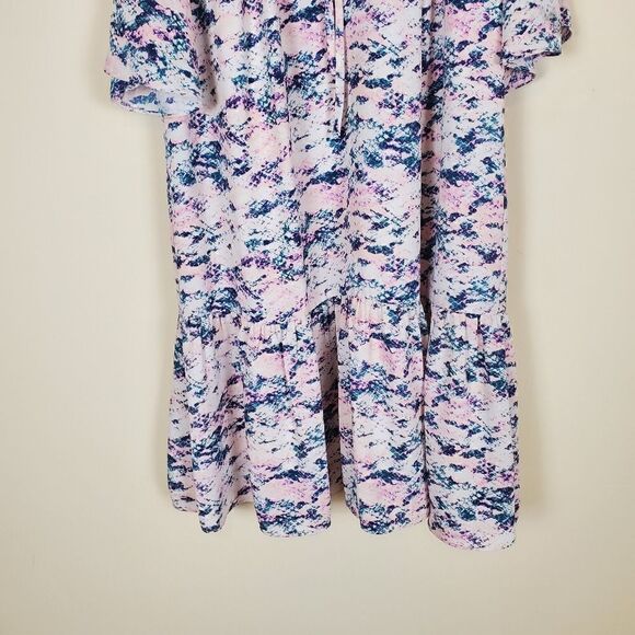 Amanda Uprichard Ora Snake Print Cold Shoulder Dress Size small - Picture 5 of 10